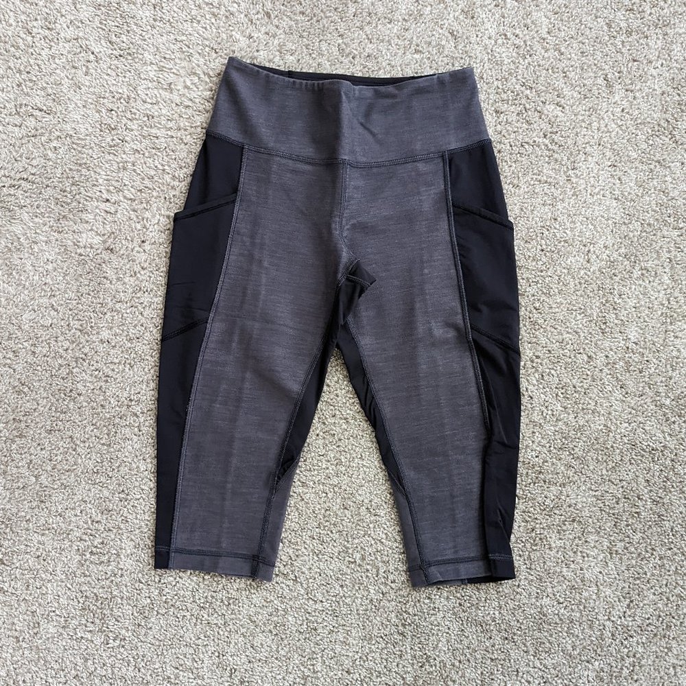 lululemon Crops - Grey & Black